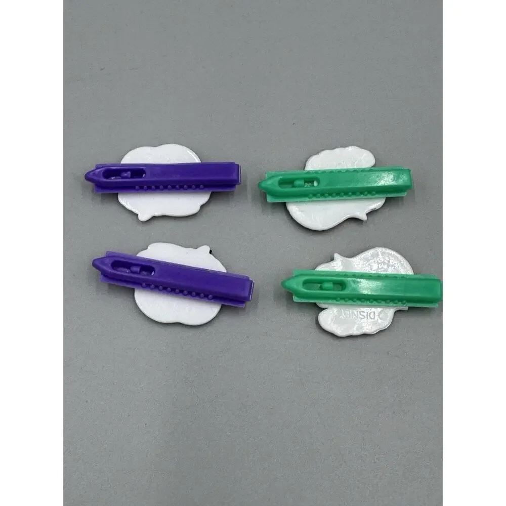 Vintage Disney's The Little Mermaid Barrette Clips 2 Sets‎ 4 Total